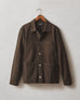 Unisex Roughneck Chore Jacket - Dark Coffee